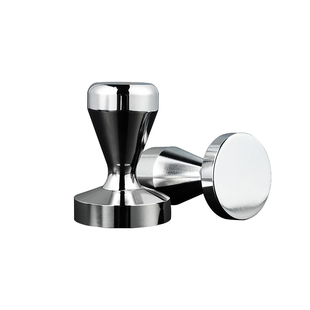 咖啡机不锈钢压粉器意式压粉锤51mm58咖啡器具手柄实心填压布粉器