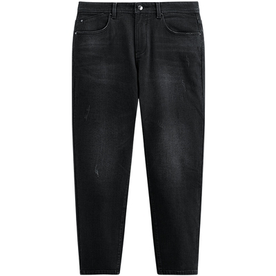 【商场同款】太平鸟男装 2025年冬季新款复古修身牛仔裤B1HAF4404