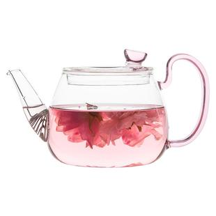 雅集茶具办公家用加厚玻璃茶壶耐高温烧水玻璃壶过滤迷你茶壶套装