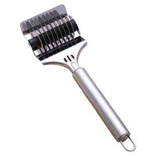 新升级手动切面器家用不锈钢切面刀滚轮切面神器削面器切面条神器