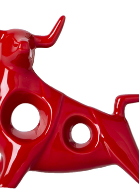 陶瓷招财现代简约办公室摆件