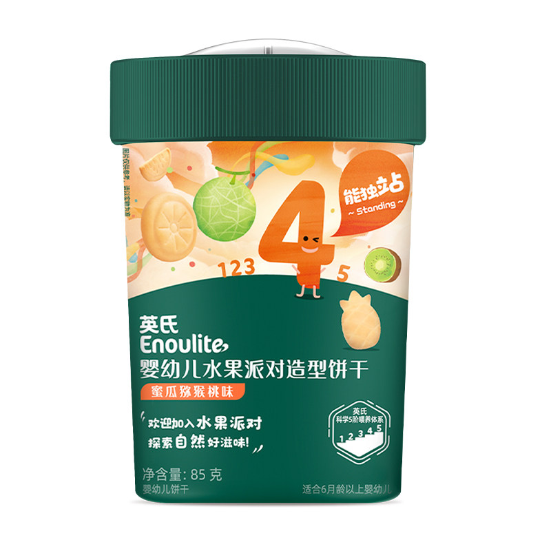 英氏饼干造型磨牙饼干婴幼儿标准