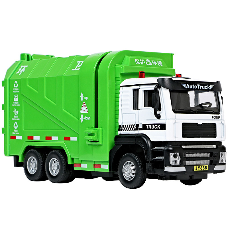 垃圾声光回力分类儿童玩具环卫车