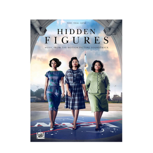 隐藏人物 电影音乐选集 声乐吉他和钢琴 海伦德原版乐谱书 Hidden Figures for Piano Vocal and Guitar HL00221888