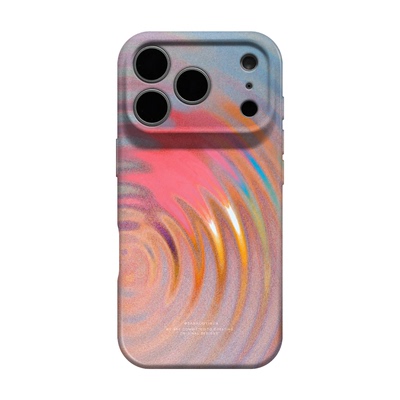 涟漪 适用iPhone17pmx手机壳新款苹果18promax保护壳16pro超好看独特15plus高级感小众ins风14不会撞壳艺术13