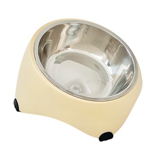 不锈钢猫碗狗碗食盆防打翻宠物碗猫咪水碗粮碗饭盆饭碗小狗碗狗盆