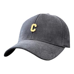 韩版潮酷字母棒球帽子女大帽檐休闲棉遮阳帽情侣百搭显脸小鸭舌帽