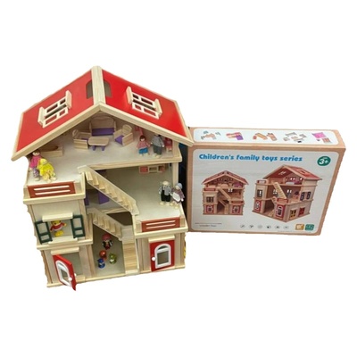保质量仿真过家家大房子玩具