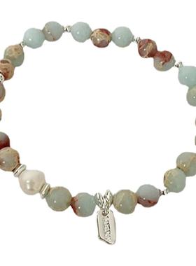 淡水珍珠双层樱花手串女2023年新款气质手串轻奢小众串珠手饰品