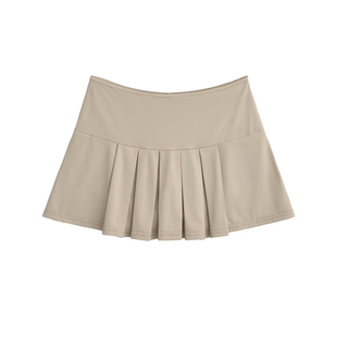 网球羽毛球粉色防晒瑜伽服速干外套收腰短款显瘦百褶半裙两件套装