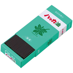 五毛推荐-日本龟山原装进口「北见薄荷油」日式香薰线香 清凉微烟