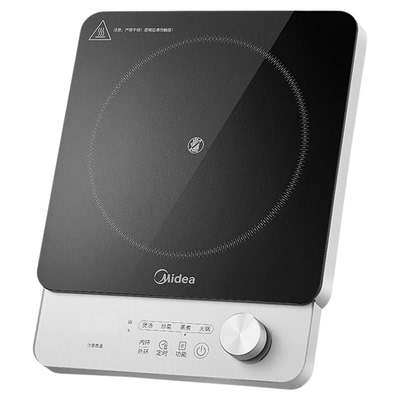 美的铂钻电陶炉家用大功率电磁炉烧水火锅炒菜一体不挑锅新款MD2