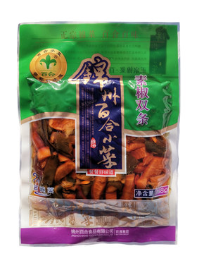 百合牌小菜素椒双条268克