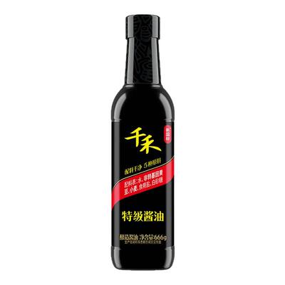 千禾特级酱油666g家用厨房调味品