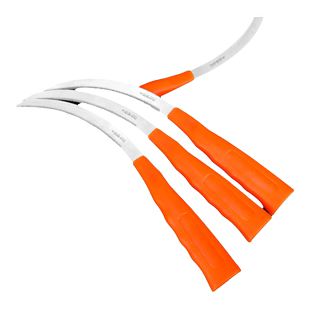 割草镰刀割韭菜除草神器高锰钢锄草弯月刀打草农用小禾不锈钢镰刀