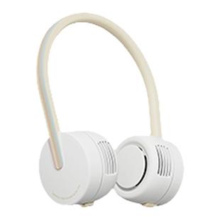 素乐质造挂脖风扇可充电式无叶usb风扇大风力便携颈脖厨房户外夏天降温