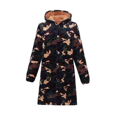 冬季保暖加绒加厚棉衣