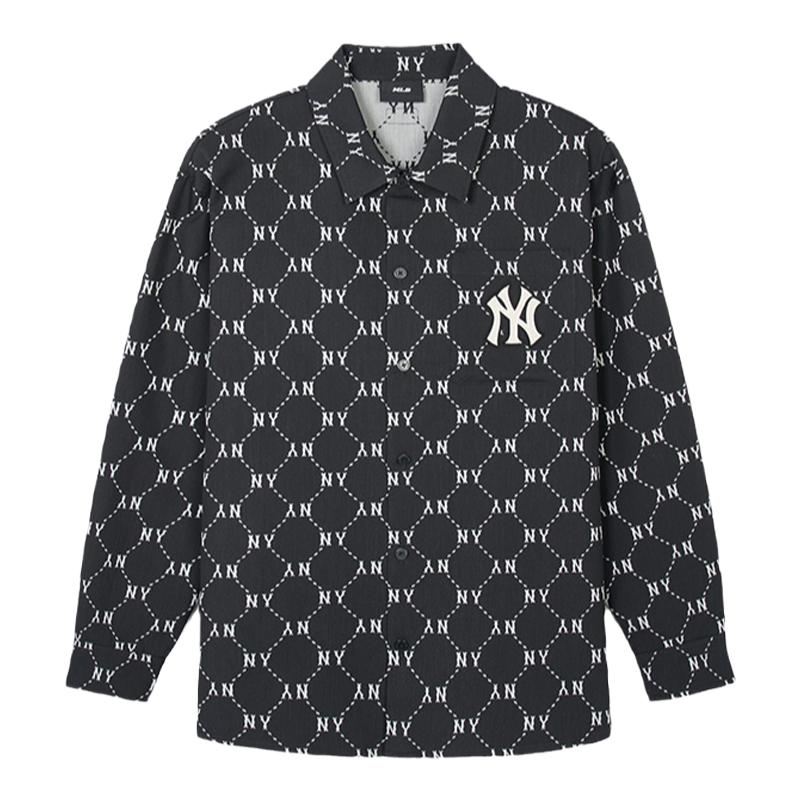 官方衬衫MLB休闲时尚男女