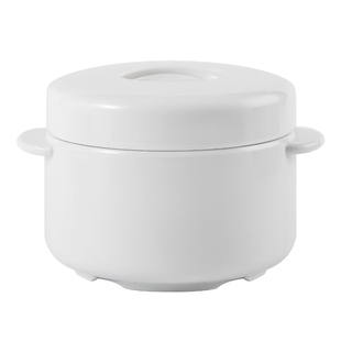 纯白隔水炖盅酒店陶瓷带盖双盖双耳燕窝炖碗蒸蛋盅炖罐月子小汤盅