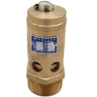 飞润全铜A28X-16T弹簧式安全阀螺杆机空压机油气分离桶可调泄压阀