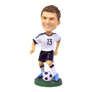 足球欧洲杯德国13号穆勒球星公仔模型玩偶人偶手办周边纪念品礼物