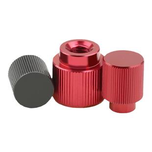 铝合金手拧螺母螺丝手柄螺帽直纹国标锁紧丝母内牙彩色M3M4M5M6M8