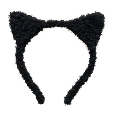 猫耳朵防滑秋冬压发卡毛绒可爱