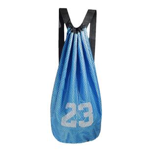 篮球包双肩收纳袋子束口网兜抽绳背包训练装备足球儿童篮球袋球袋