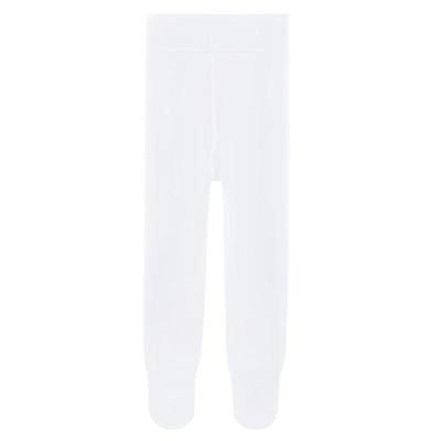 秋冬加绒加厚舞蹈袜白色长裤袜