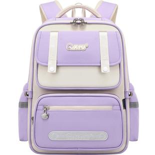 七星狐书包小学生女童儿童减负减重一二三到六年级书包超轻双肩包