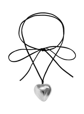 Gallery韩素希同款系带爱心项链