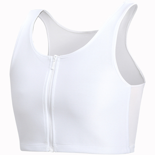 宝塔束胸衣女网裹胸透塑胸背心无绷带运动内衣大胸显小