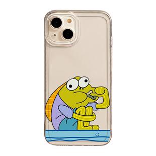 比奇堡居民适用苹果16手机壳iphone15promax趣味14plus个性13mini发疯12新款11搞怪x情侣8打工人17女xs男7/xr