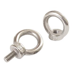 304不锈钢吊环螺丝钉 环形带圈起重吊环螺丝螺母螺栓圆环加长螺钉