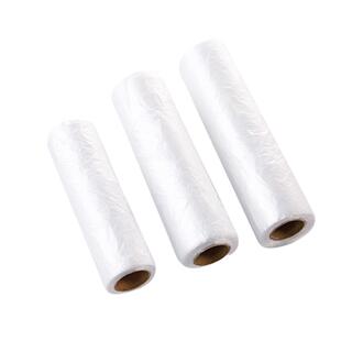 食用级保鲜袋背心小号冰箱连卷袋家用大号食品袋一次性加厚手撕袋