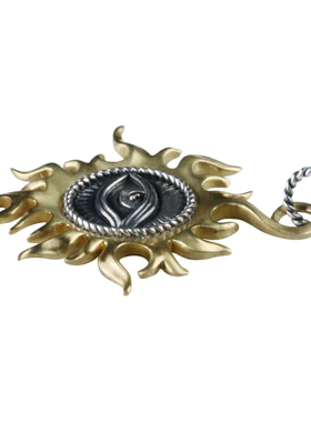 YUKI男女气质日月星辰银项链