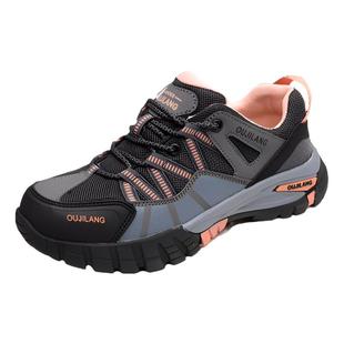 2025劳保鞋女款轻便工作女士绝缘透气防砸钢包头四季新款女式软底