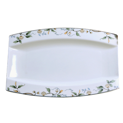 骨瓷创意网红蒸鱼盘菜盘个性餐盘