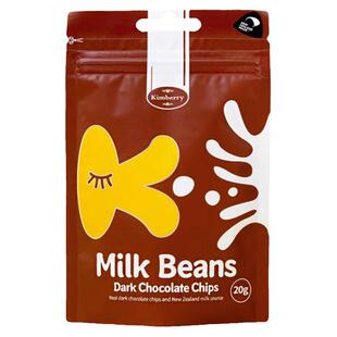 新西兰原装进口可每日黑巧克力牛奶豆奶片儿童无添加高钙成人零食