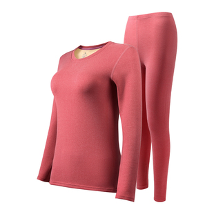 古今保暖内衣女秋衣秋裤套装男秋冬季加绒加厚棉毛衫贴身打底睡衣