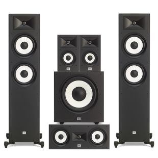 【送线材/包安装】JBL STAGE190家庭影院音响5.1落地式套装立体