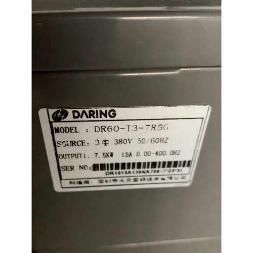DARING变频器型号DR60T37R5G三相380议价