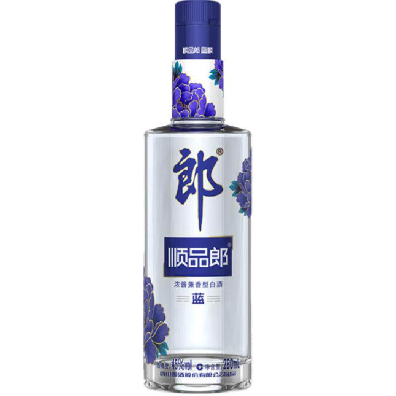 郎酒顺品郎蓝顺45度280ml*1瓶