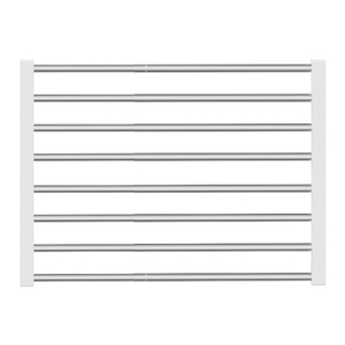 衣柜收纳分层隔板橱柜免钉伸缩置物架分隔层架宿舍柜子鞋柜分层架