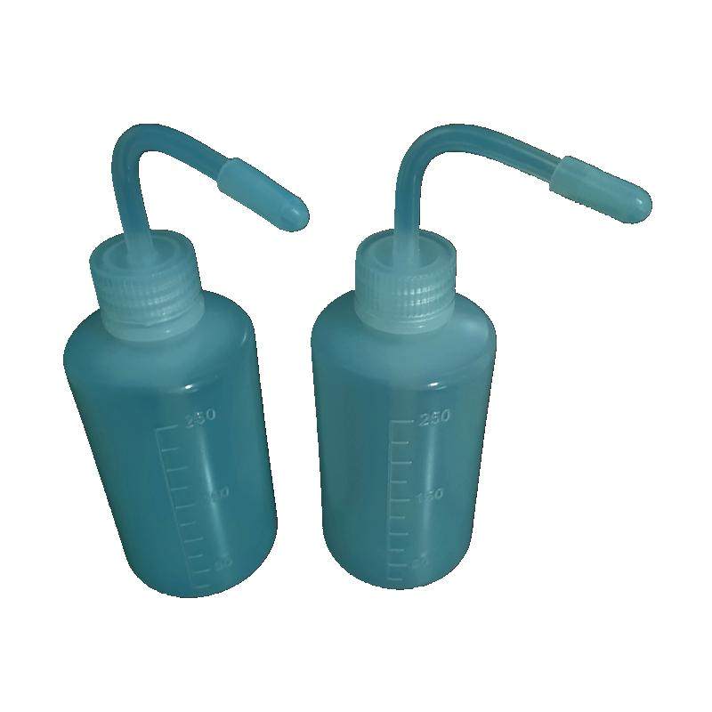美瞳镜片清冲洗酒精盐水油墨直弯头尖长嘴挤压分装喷壶透明塑料瓶