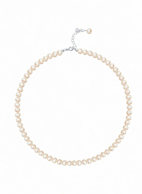 淡水珍珠14包金女气质项链不掉色