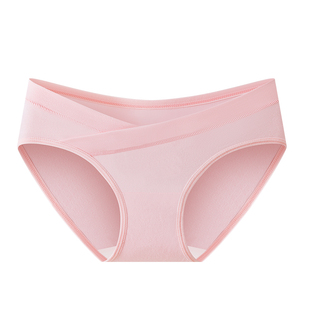 孕妇内裤纯棉低腰秋冬红色孕中期晚期大码初期孕早期产妇短裤内穿