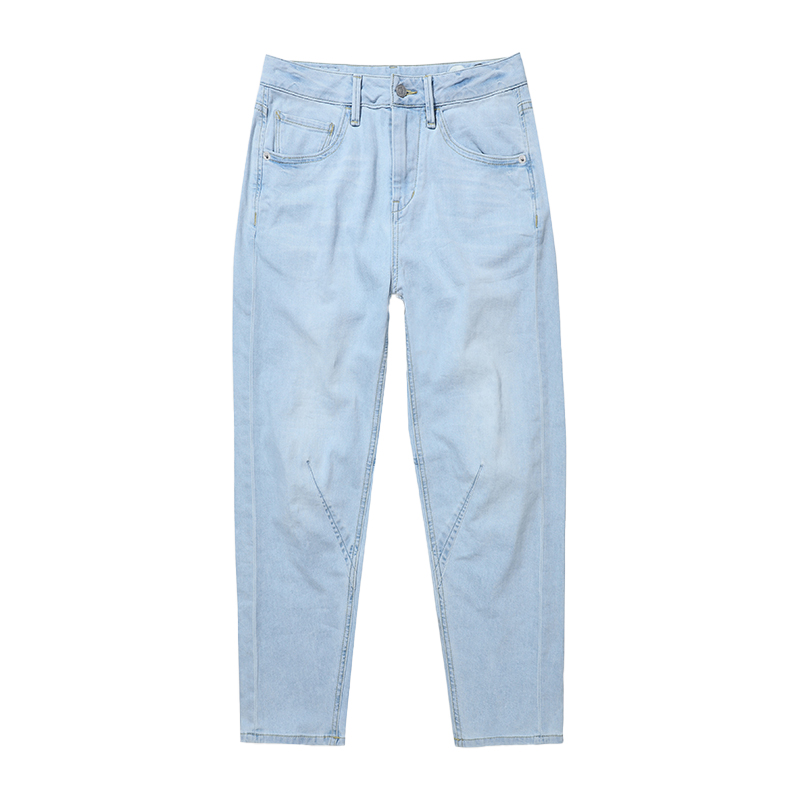 ABLE JEANS【立體錐形褲】25夏季新款涼感天絲女士薄款錐形牛仔褲