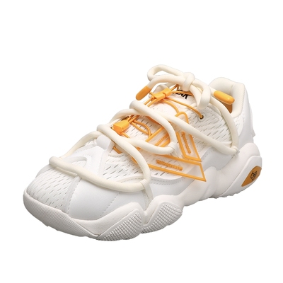 匹克态极老爹鞋男款秋冬季新款复古增高厚底防滑减震运动休闲鞋女