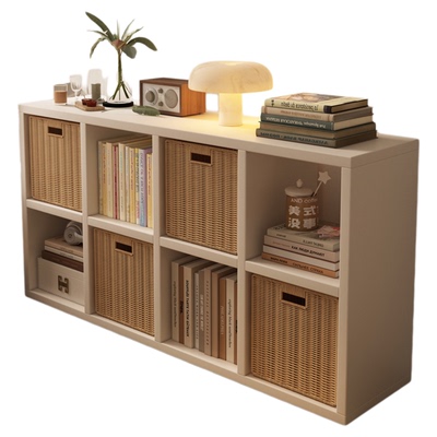 【铁艺】带框格子柜儿童房收纳柜